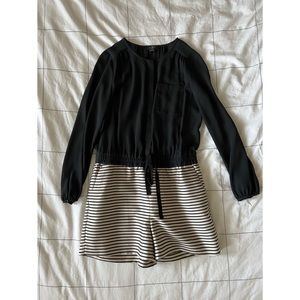 Loft black romper - 2 petite